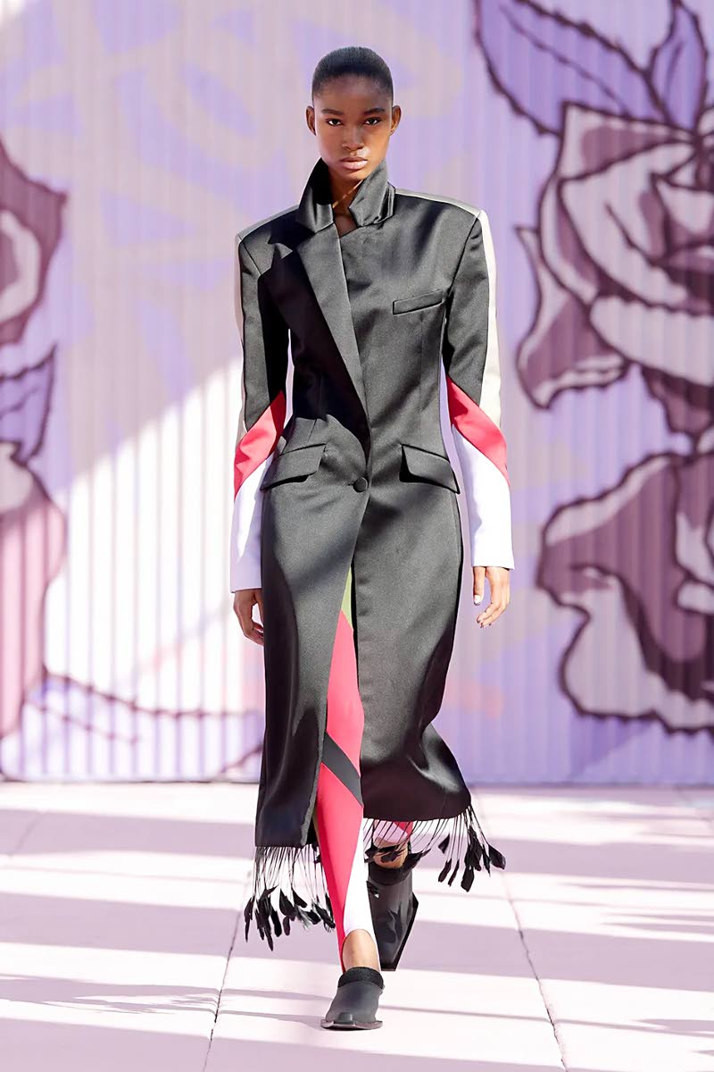 SAINT’s Dru Campbell opened the Off-White Spring/Summer 2026 collection show titled ‘Pop Romance’ last Friday.