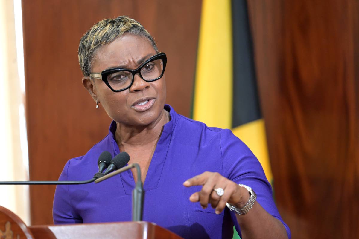 
Juliet Cuthbert Flynn, member of parliament-elect for St Andrew West Rural.