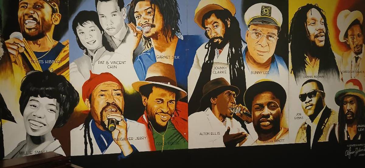 A pantheon of Jamaican musical icons. 