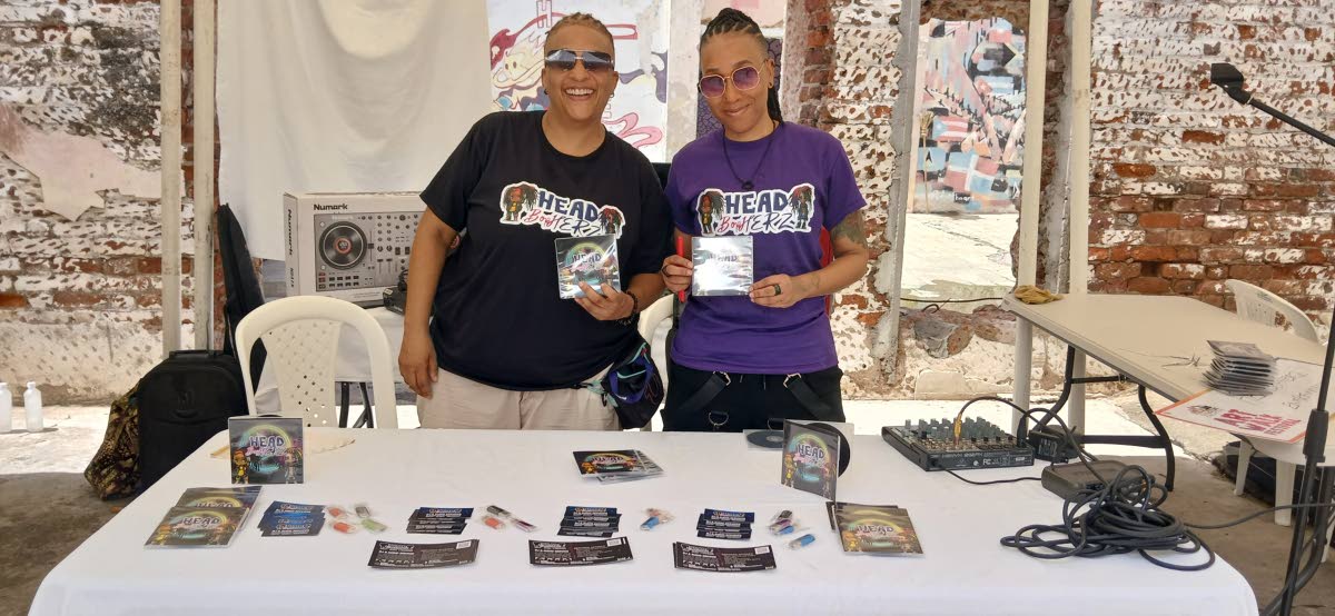 Tandra 'DJ Lytes' Jhagroo (left), and Lois ‘DJ Lava’ Morgan, co-founders of HEAD BopHERZ, which offers a range of event services.