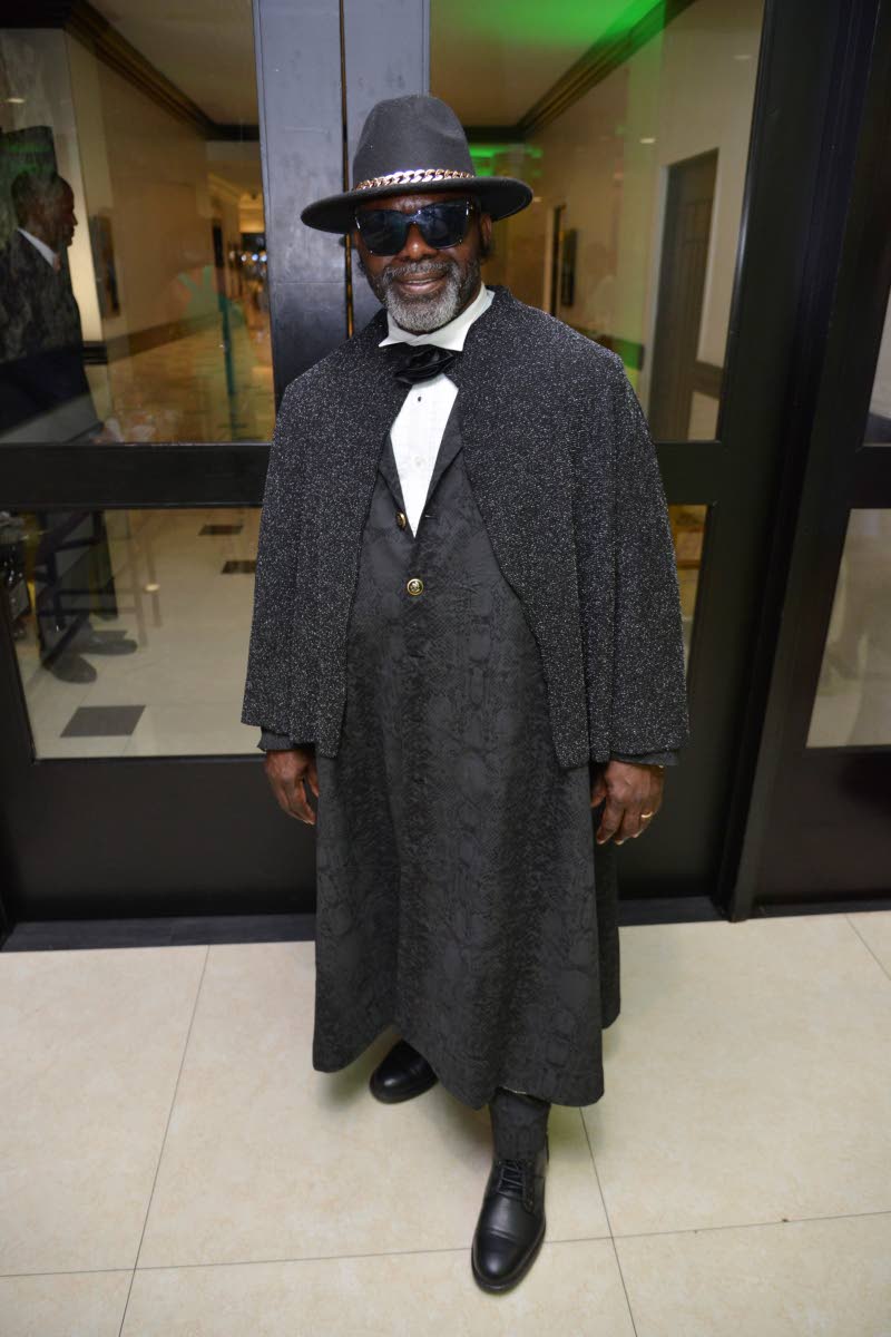 Patrick Rhone, managing director at New Era Fencing, in his outfit inspired by Doc Holliday from the movie ‘Tombstone’, designed by local tailor Omroy Davidson.