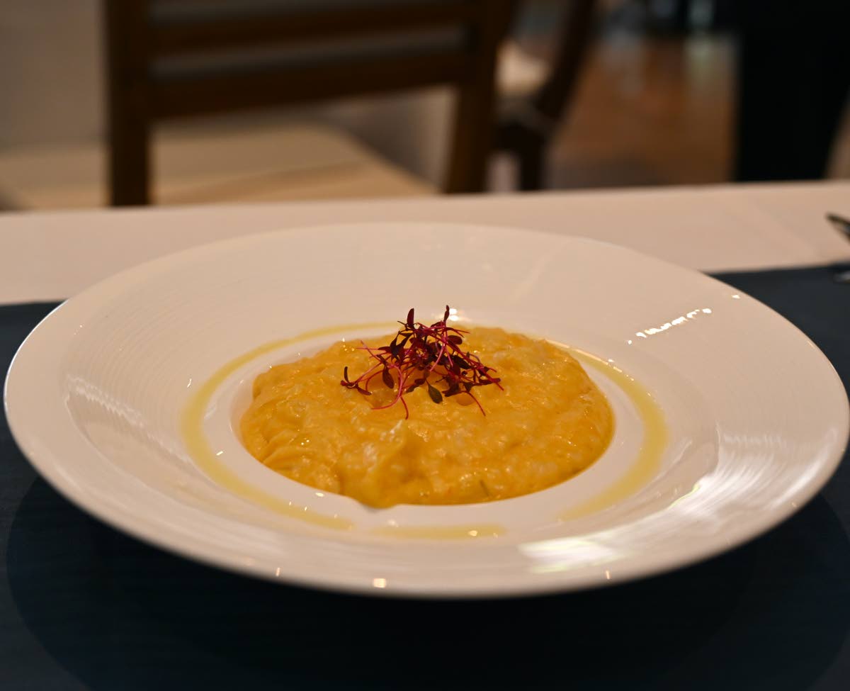 Potato-pumpkin purée. 