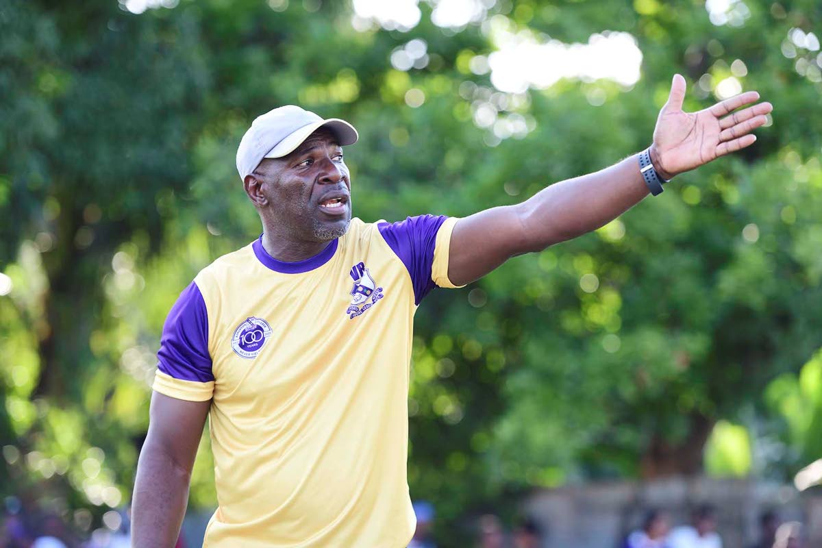 Harbour View coach Vassell Reynolds