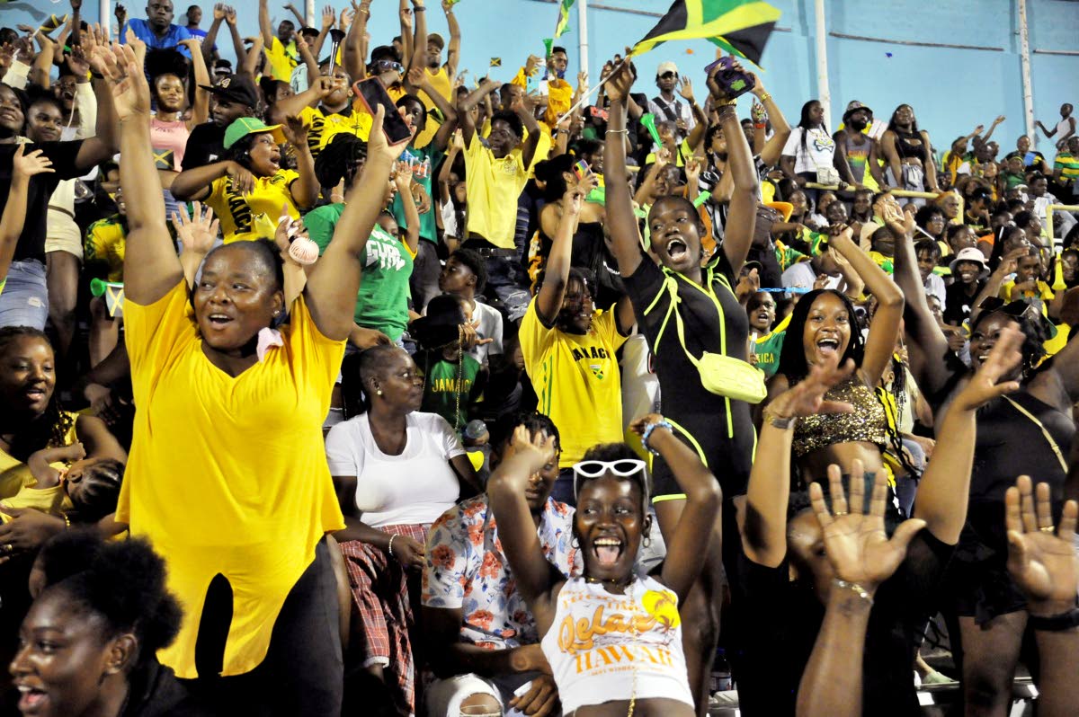 In this 2023 photo people are seen enjoying the Grand Gala celebrations at the National Stadium. 