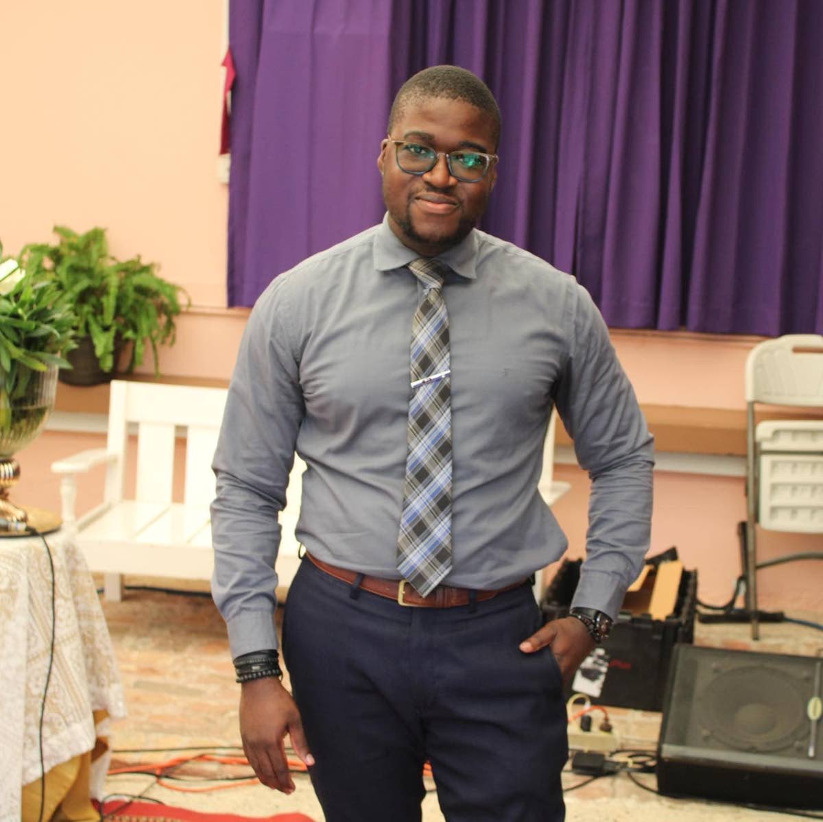 Pastor Luke Smith, youth counsellor