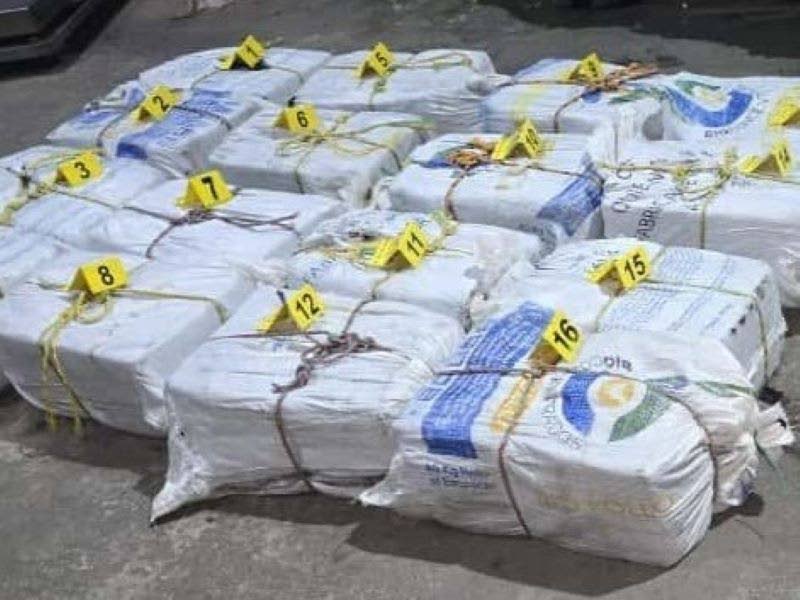 The JDF says the contraband was secured and transported to the First District JDF Coast Guard Base.