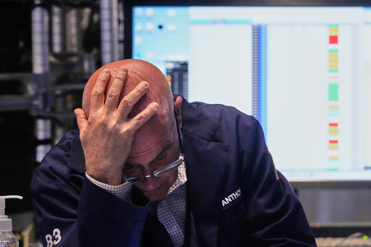 Trader Anthony Confusione works on the floor of the New York Stock Exchange, Monday, May 5, 2025. AP