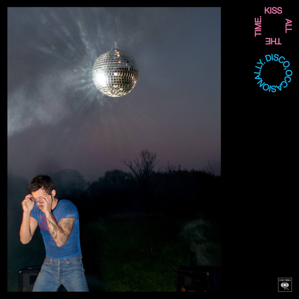 This cover image released by Columbia Records shows ‘Kiss All the Time. Disco, Occasionally’ by Harry Styles.