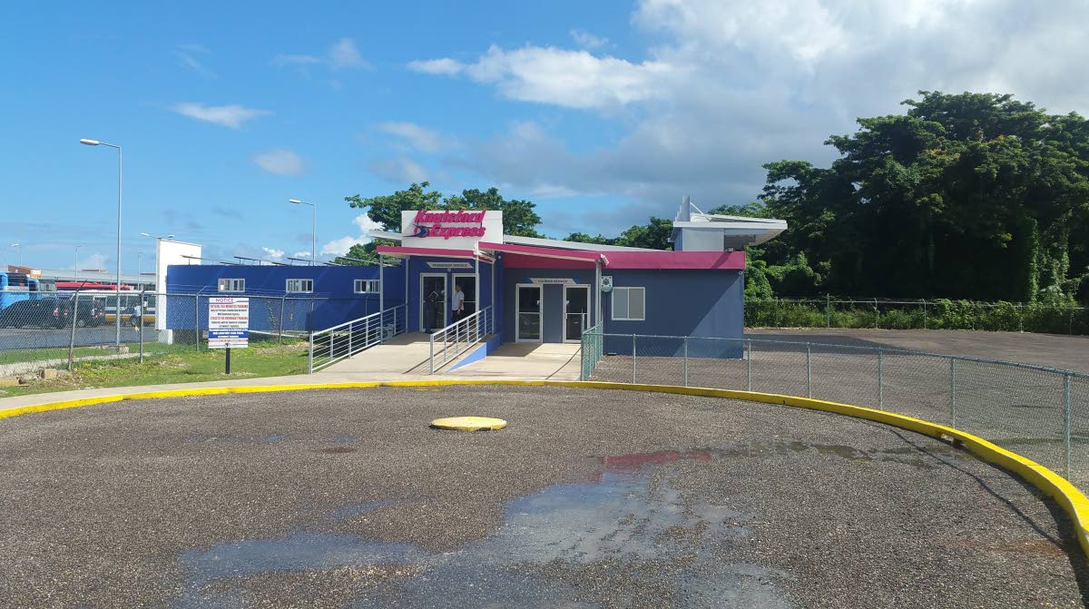 Knutsford Express depot at the Sangster International Airport in Montego Bay.