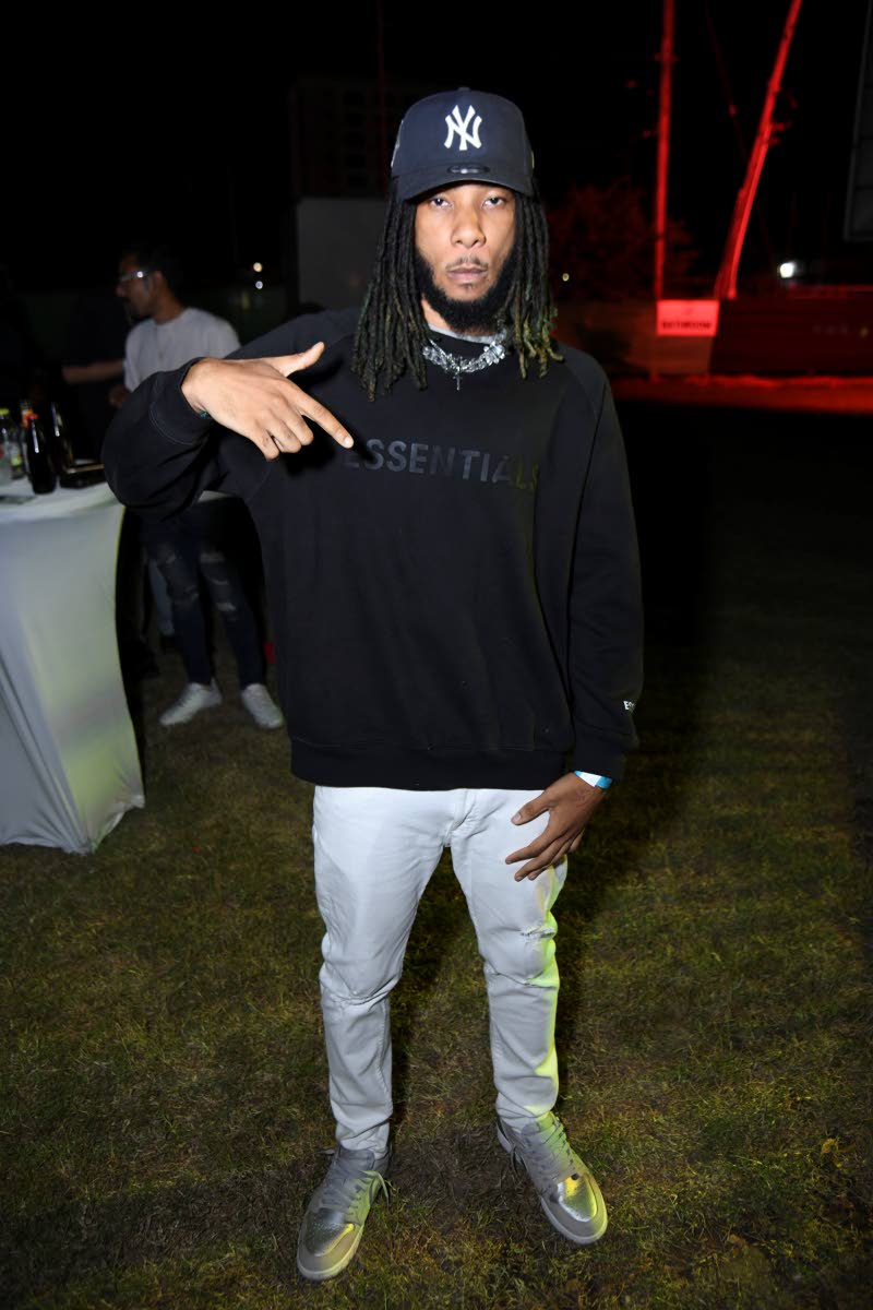 Dancehall artiste Soun Bwoii was one of the many familiar faces spotted supporting the movement.