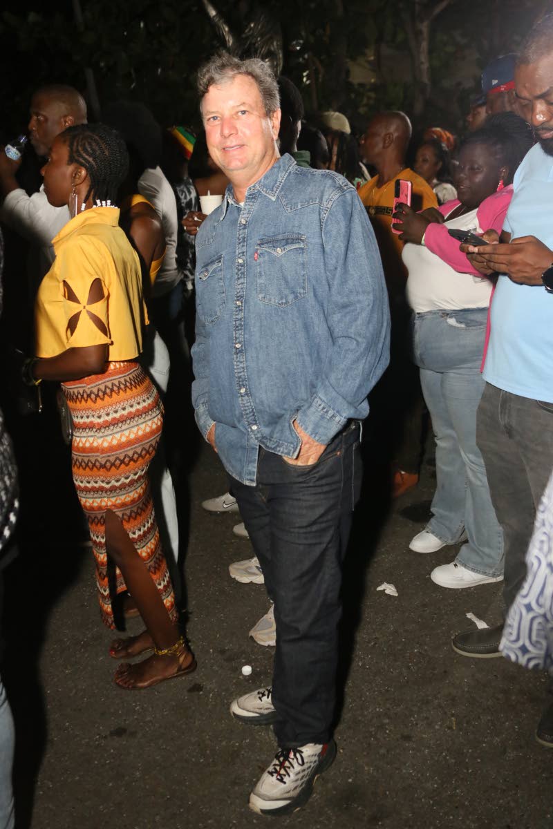 Jason Henzell, chairman of Jakes Hotel and co-founder of BREDS, the Treasure Beach Foundation, was among those supporting the Joseph ‘Jo Mersa’ Marley tribute concert.