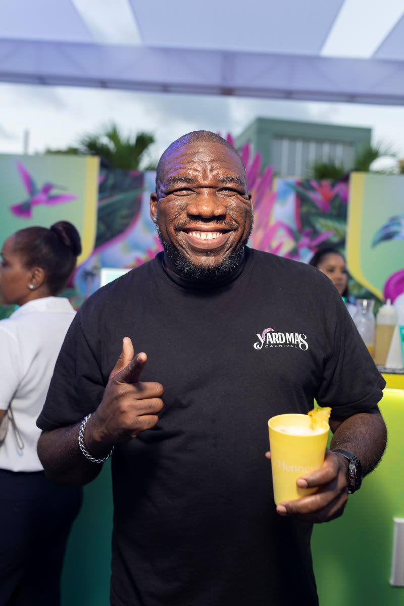 Michael ‘Fada Mike’ Gordon, director of Yard Mas Carnival, celebrates the synergy between the cognac brand and Jamaican carnival band.