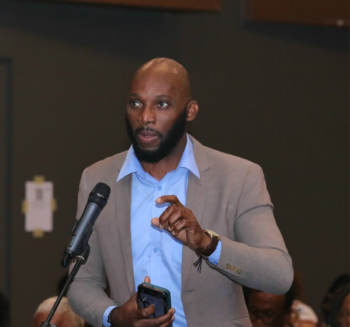 Mark Malabver, president of the Jamaica Teachers Association.