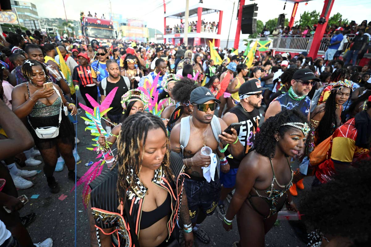 Revellers at Carnival 2026 in Jamaica.