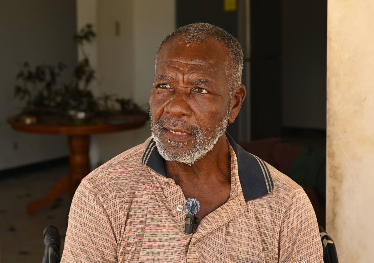Basil Bennett, a resident of Parottee, St Elizabeth.