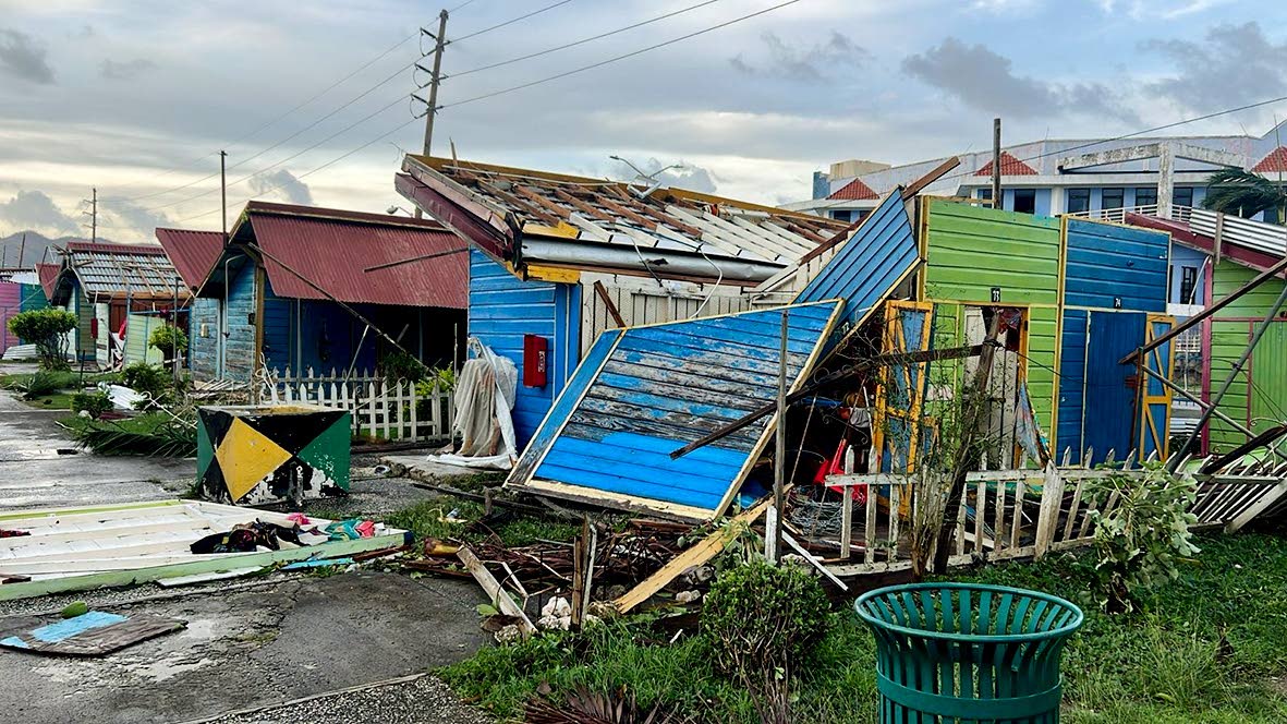 Hurricane Melissa damage reported by artists from Western Jamaica.