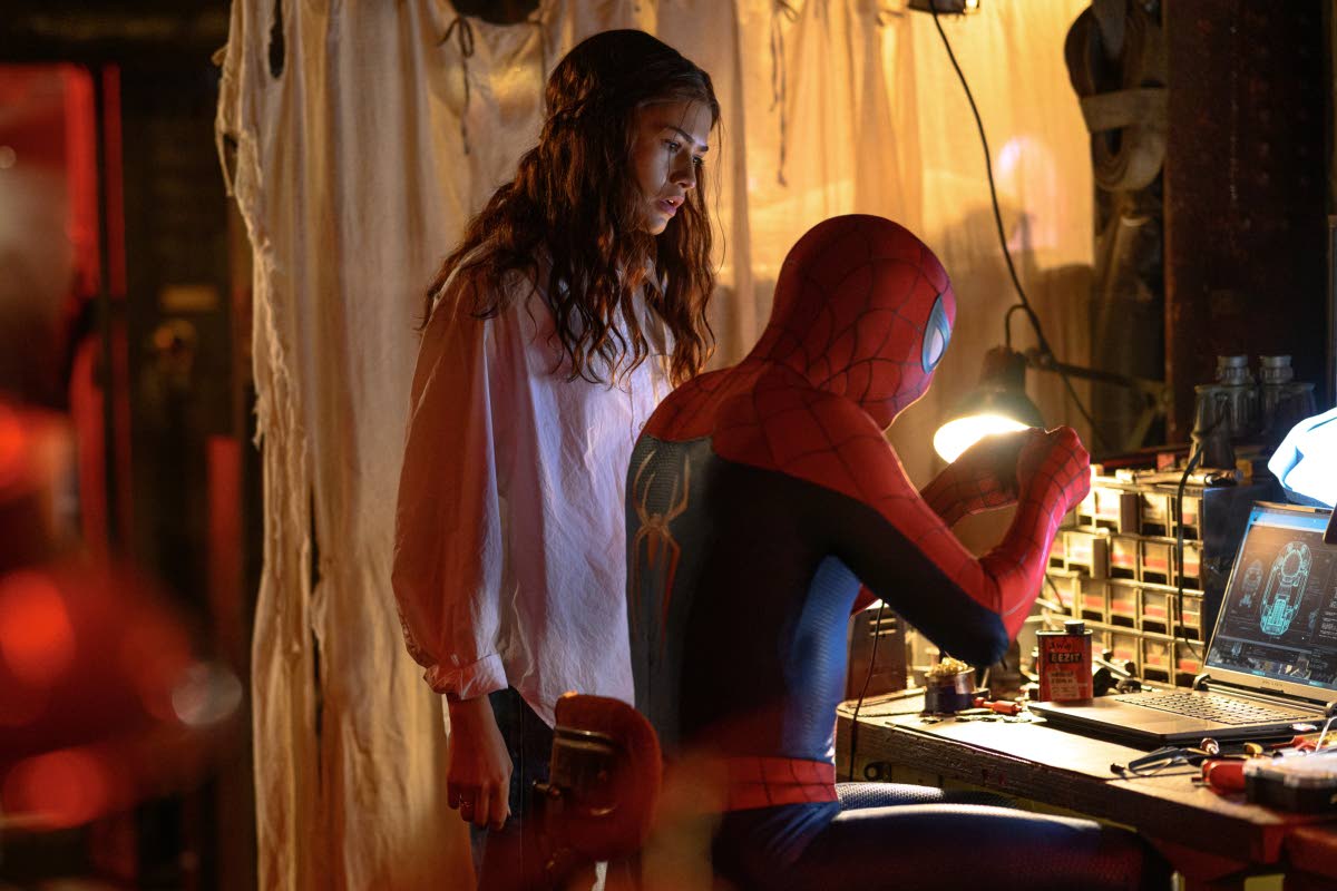 Zendaya (left) and Tom Holland in ‘Spider-Man: Brand New Day’. 