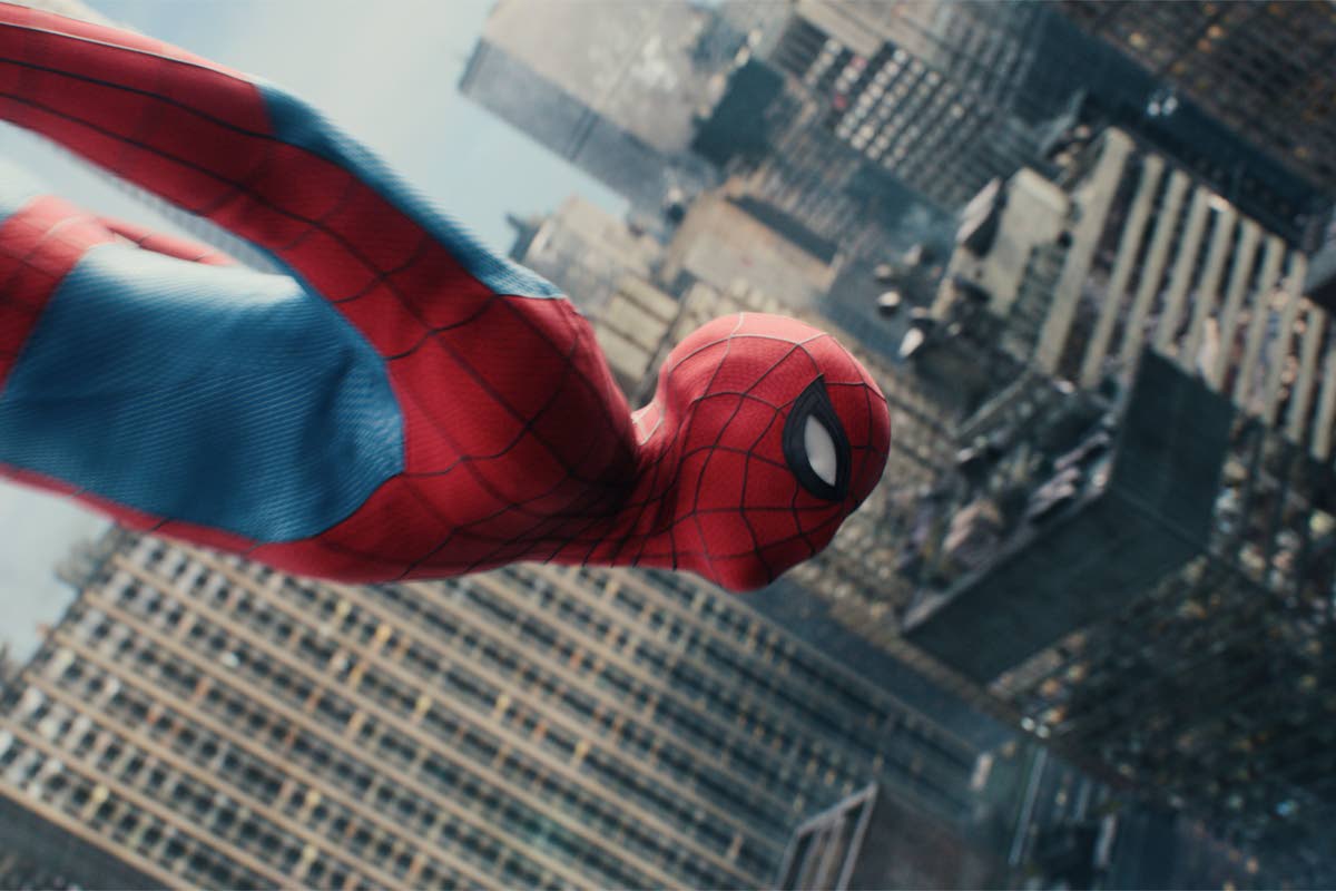 This image released by Sony Pictures shows a scene from ‘Spider-Man: Brand New Day’.  