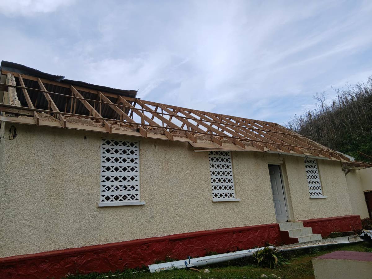 Quick Step Primary, which suffered damage as a result of Hurricane Melissa. 