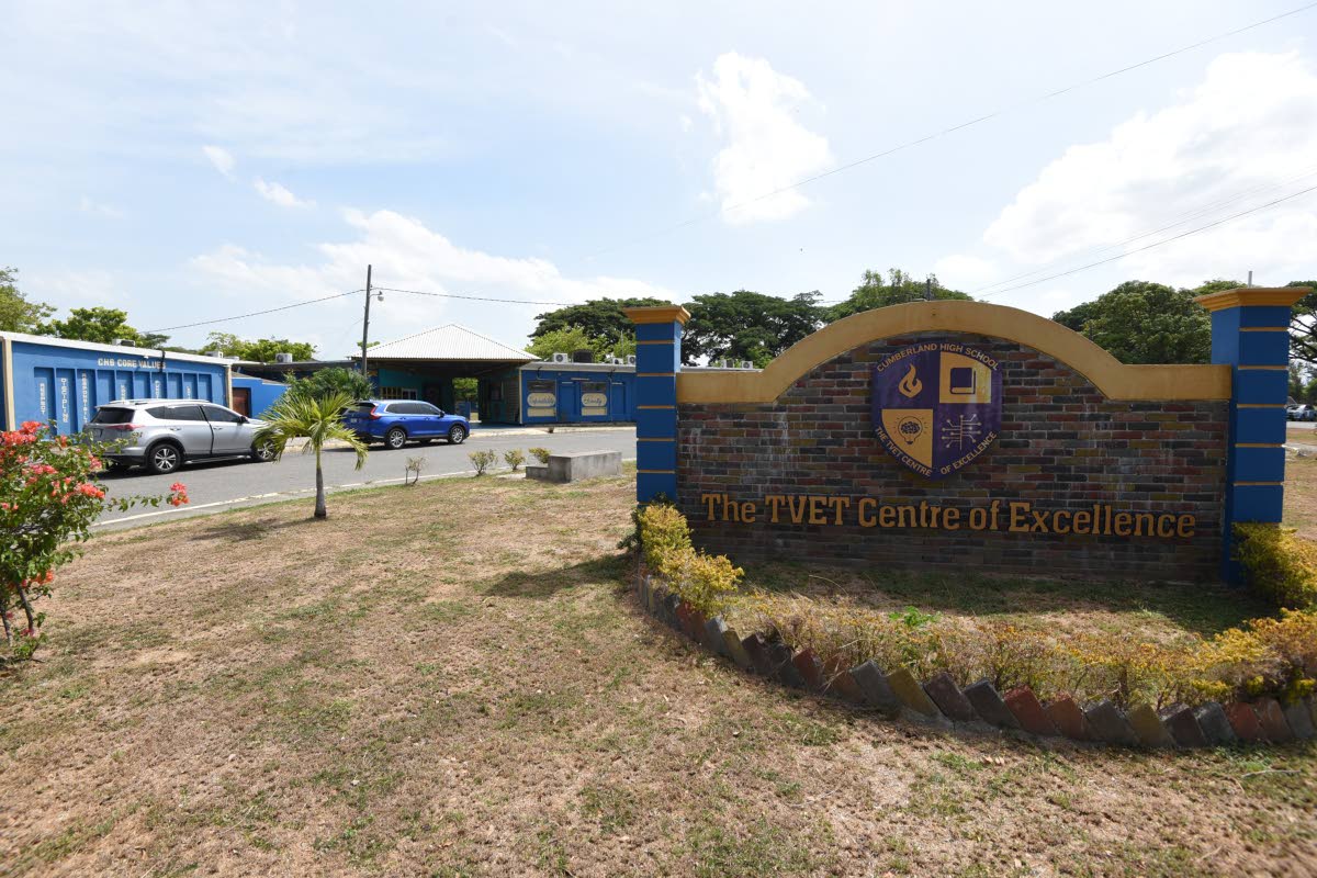 A section of Cumberland High School in Portmore, St Catherine.