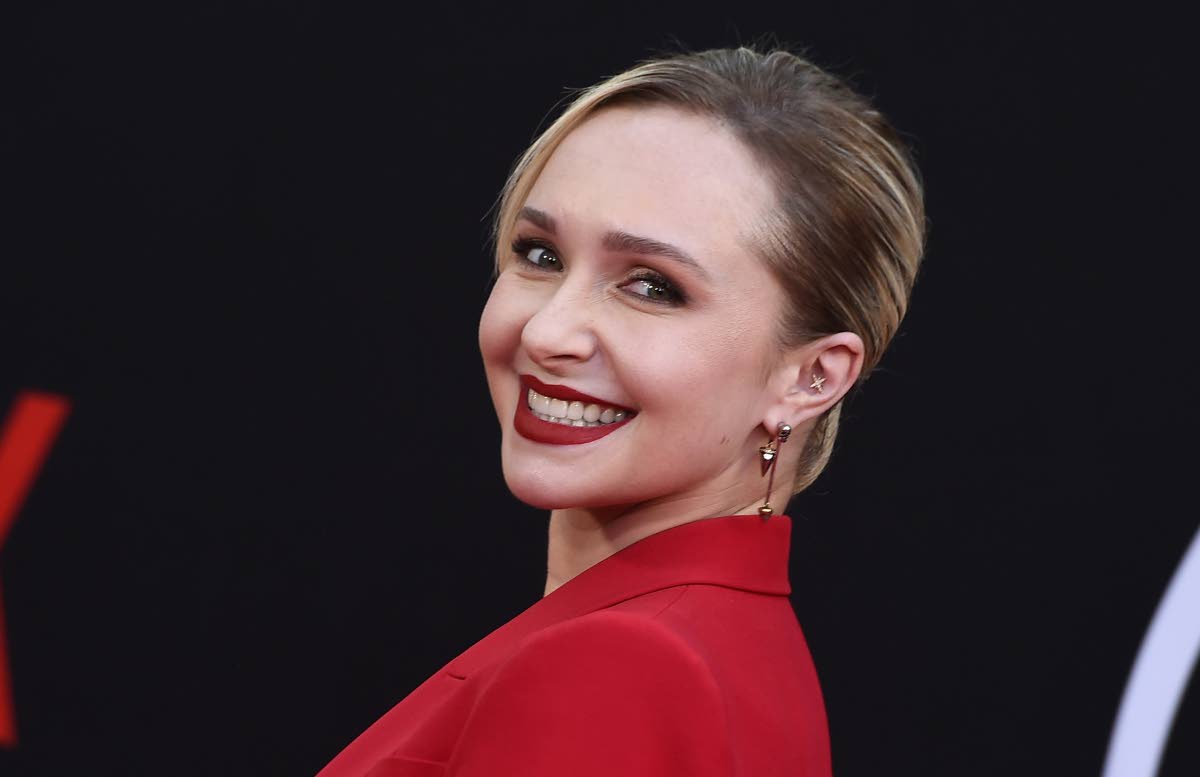  Hayden Panettiere arrives at the premiere of 'Blonde', on September 13, 2022, at TCL Chinese Theatre in Los Angeles.