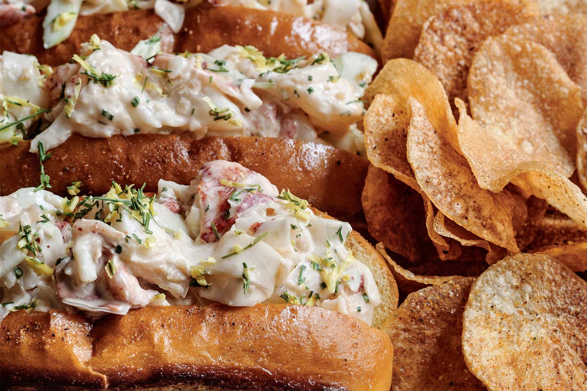  Lobster rolls from the cookbook ‘Home’ by Bryan Voltaggio. 