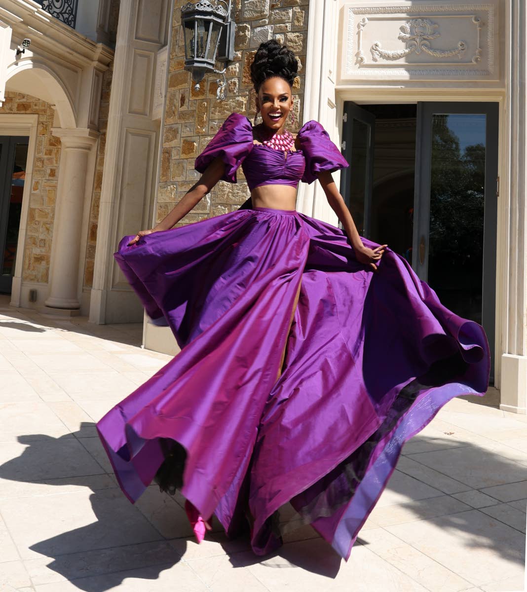 Sierra shared her expertise on pageantry and runway presentation.