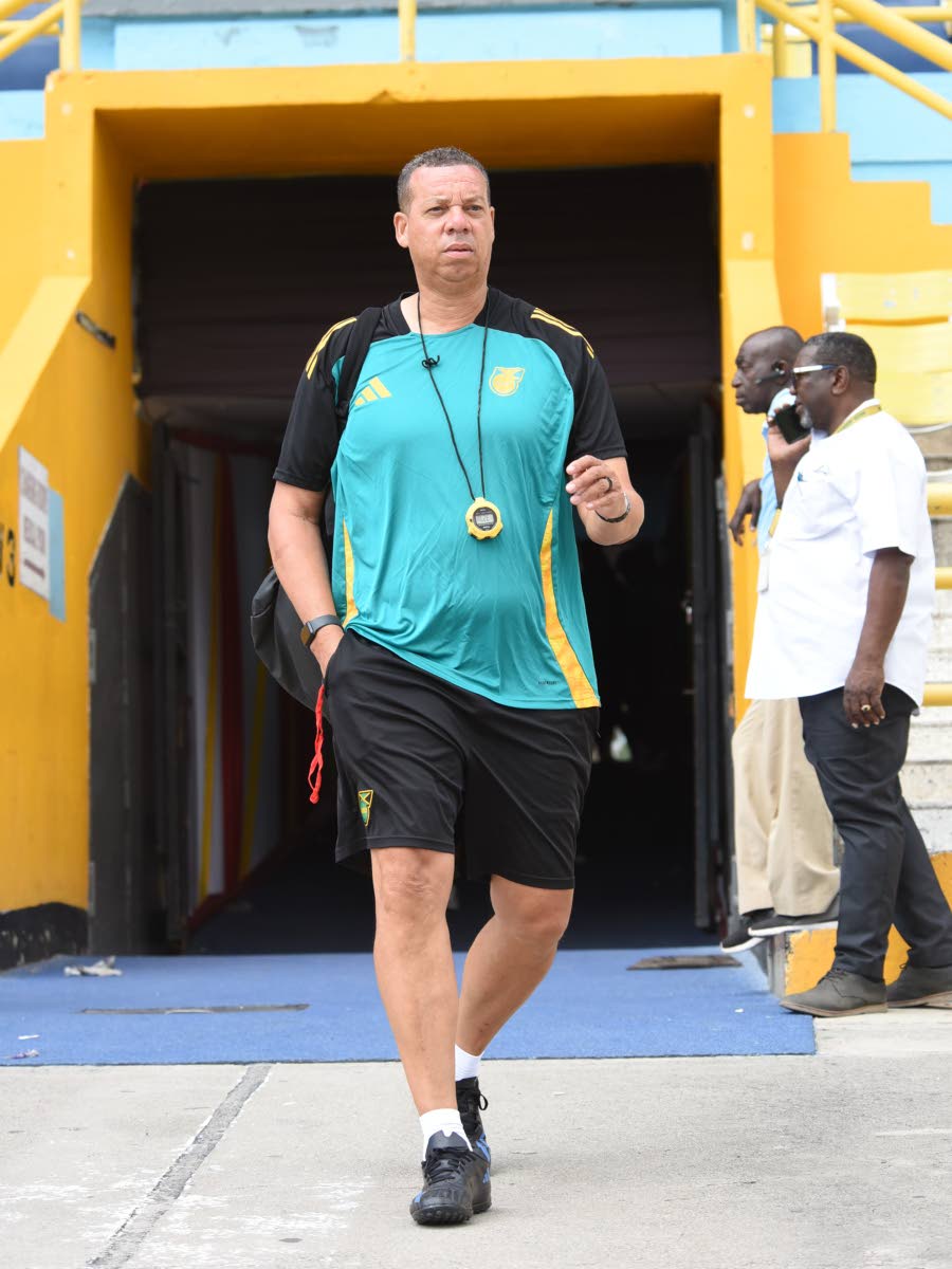 Hubert Busby, Reggae Girlz head coach.