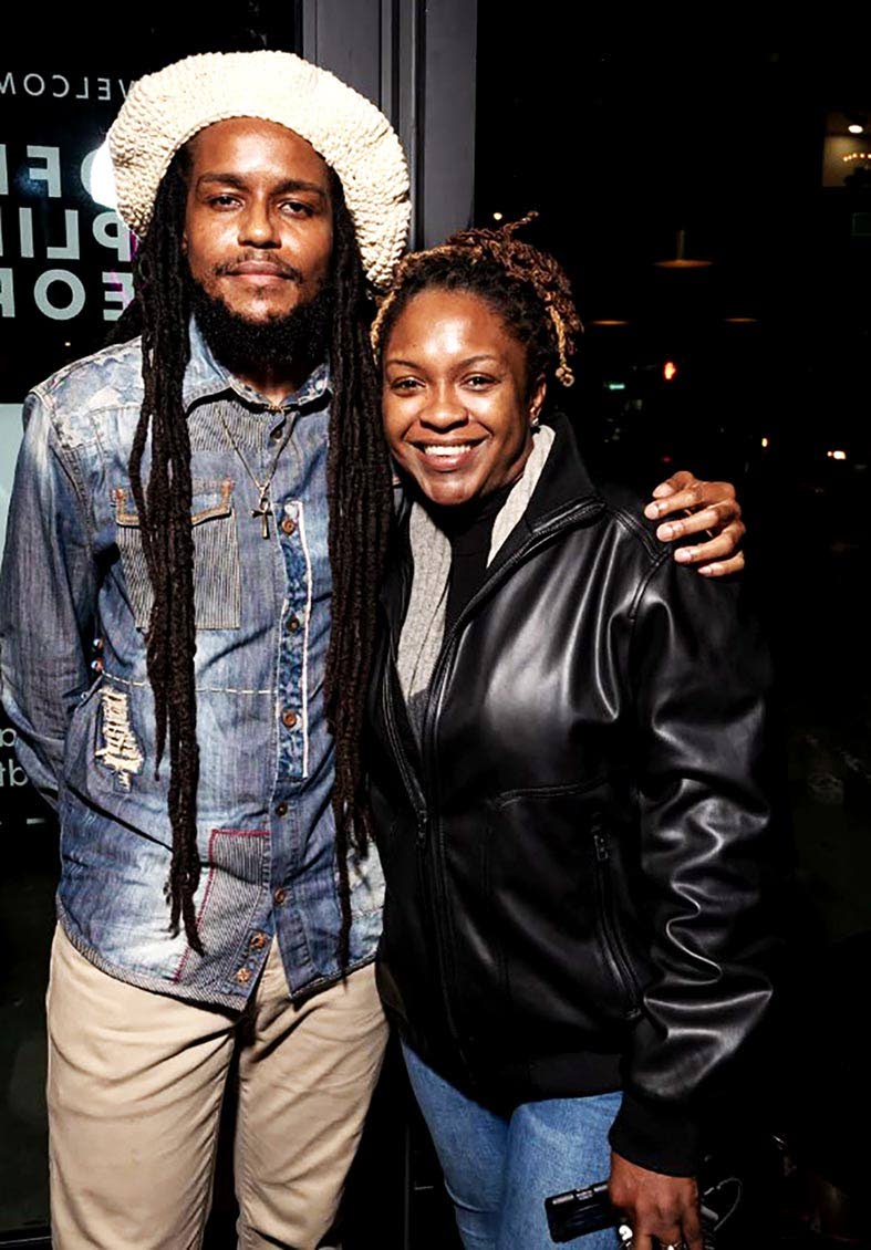 Apryl McIntosh-Smith and Ras-I.