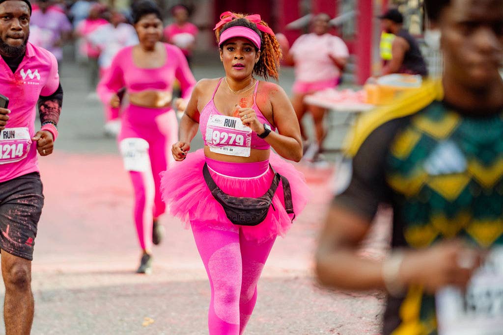 Stacey-Ann Hepburn-Brown is decked out in pink, powering through the 2026 JR2R Pink Run to support survivors, thrivers and fighters of breast cancer.