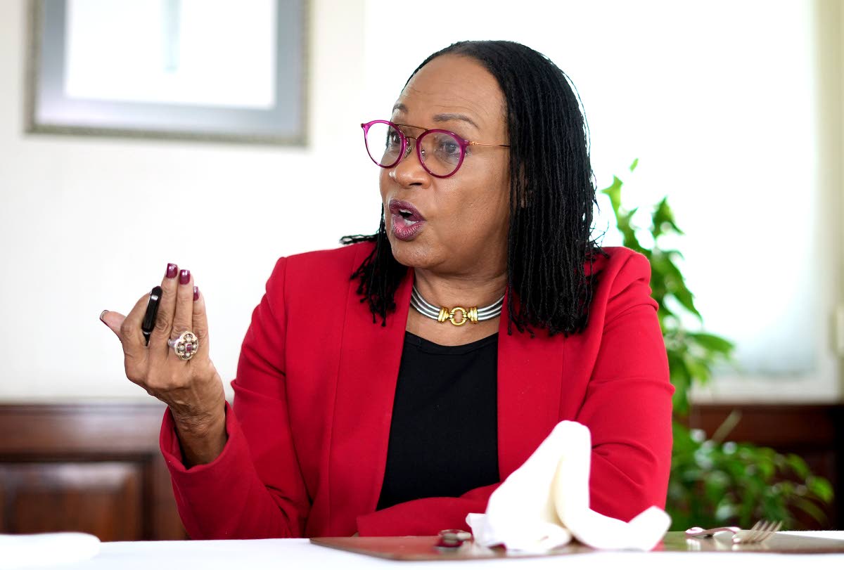 Donna Scott-Mottley, opposition spokesperson on foreign, regional and diaspora affairs. 