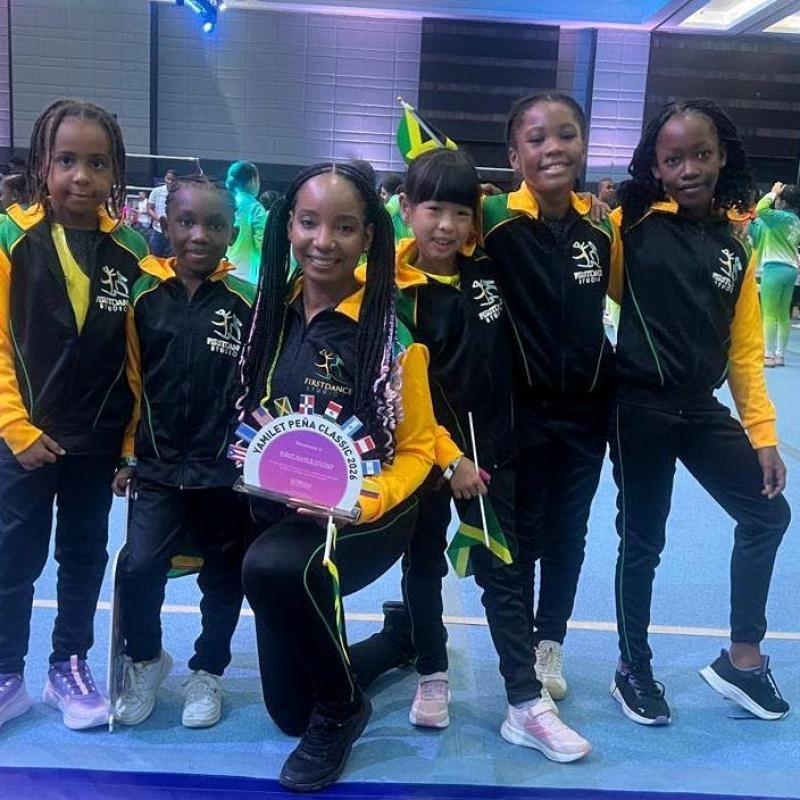 Photo: web4.jamaica-gleaner.com Jamaican Gymnasts Win 38 Medals at Yamilet Peña Classic in Dominican Republic