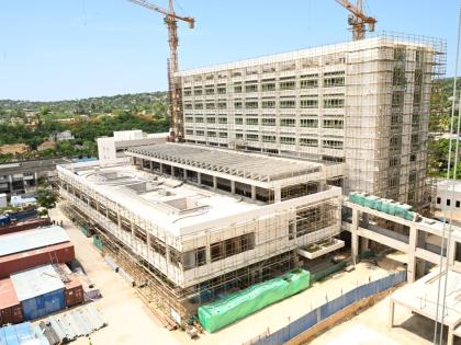     Work progressing on the Western Children and Adolescent Hospital in Montego Bay, St James. 