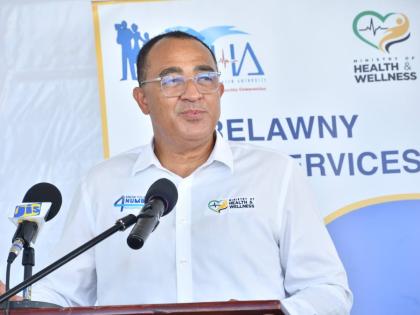 Minister of Health and Wellness, Christopher Tufton.