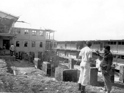 A school in Portland is in shambles following the passage of Hurricane Gilbert in September 1988.