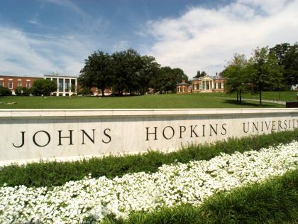 John Hopkins University. 	