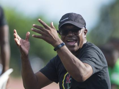 Racing United FC’s coach Anthony Patrick.