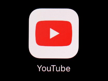 The YouTube app is displayed on an iPad in Baltimore on March 20, 2018. (AP Photo/Patrick Semansky, File)