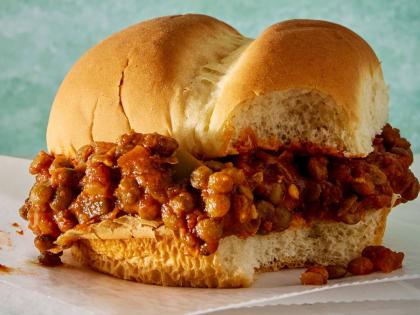 A recipe for lentil sloppy Joes from the cookbook ‘Eat to Hustle’ by Robin Arzón.