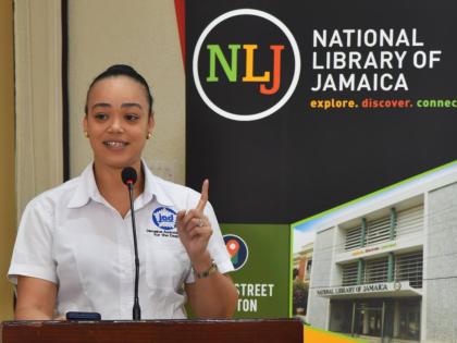 Executive Director of the Jamaica Association for the Deaf, Kimberly Sherlock Marriot-Blake.
