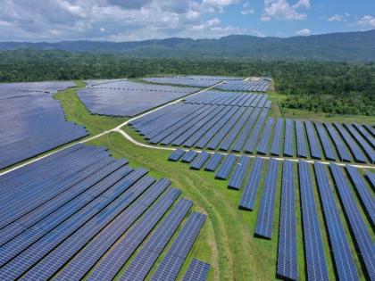 This file photo shows Paradise Park solar farm in Westmoreland.