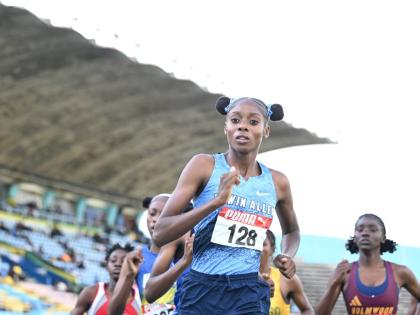 Kevongaye Fowler of Edwin Allen High. 