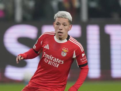 Benfica’s Gianluca Prestianni