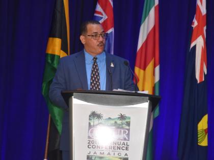 Rolston Anglin, minister of finance and economic development and minister of education and training in the Cayman Islands.