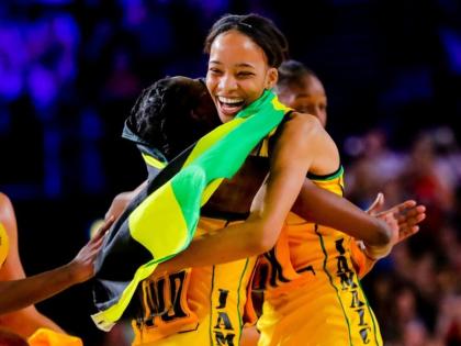 Sunshine Girls captain, Shamera Sterling-Humphrey (right) started her Commonwealth leadership with win over Trinidad and Tobago.