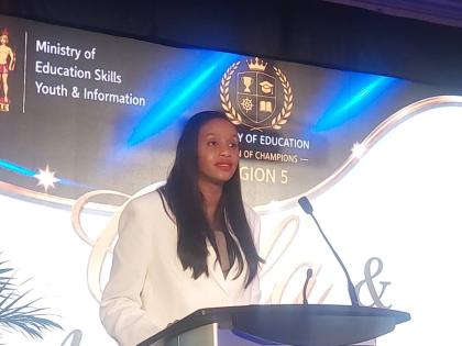 Rhoda Crawford, Minister of State in the Ministry of Education, Skills, Youth and Information. - Herbert McKenis photo