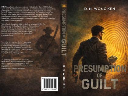 Cover of ‘Presumption of Guilt’ authored by attorney-at-law David Wong Ken.