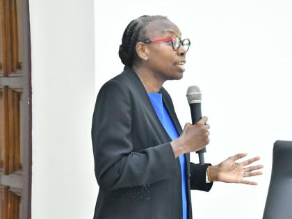Medical Officer of Health for Westmoreland, Dr Marcia Graham. 