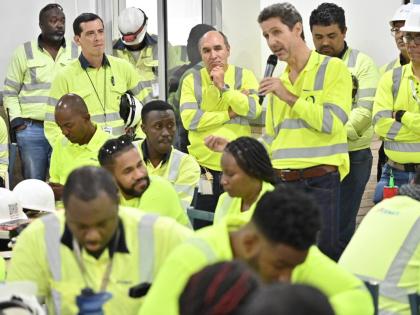 Cemex workers.