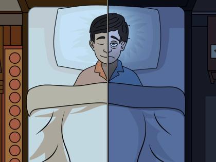 Creating a comfortable, familiar sleep environment can help ease the first-night effect.